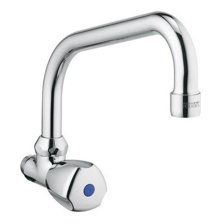 Robinet d'évier pivotant STANDARD DN 15 Terralux poignée, métal KLUDI
