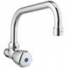 Robinet d'évier pivotant STANDARD DN 15 Terralux poignée, métal KLUDI