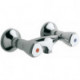 Mitigeur de douche STANDARD DN 15 Terralux poignée métal chromé KLUDI