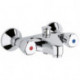 Mitigeur bain et douche STANDARD DN 15 Terralux poignée plastique chromé KLUDI