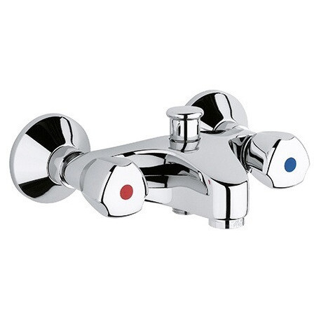 Mitigeur bain et douche STANDARD DN 15 Terralux poignée plastique chromé KLUDI