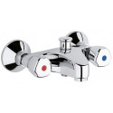 Mitigeur bain et douche STANDARD DN 15 Terralux poignée plastique chromé KLUDI