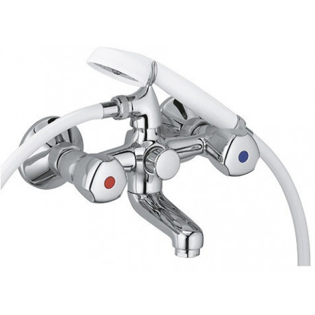Mitigeur bain et douche STANDARD DN 15 Terralux poignée plastique chromé KLUDI