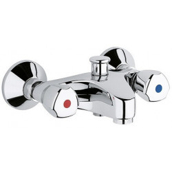 Mitigeur bain et douche STANDARD DN 15 Terralux poignée métal chromé KLUDI