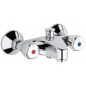 Mitigeur bain et douche STANDARD DN 15 Terralux poignée métal chromé KLUDI
