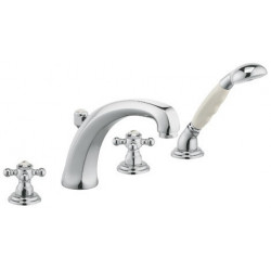 1926 robinetterie bain-douche chromée