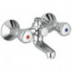 Mitigeur bain et douche STANDARD DN 15 Terralux poignée métal chromé KLUDI