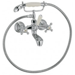 1926 robinetterie bain-douche chromée