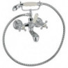 1926 robinetterie bain-douche chromée
