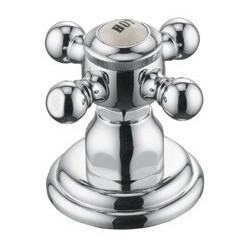 1926 robinet d'équerre chromée