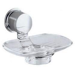 Porte-savon simple APOLLO, en verre cristal KEUCO