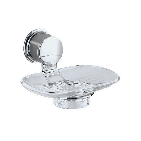 Porte-savon simple APOLLO, en verre cristal KEUCO