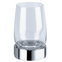 Verre en cristal véritable ELEGANCE Cristal fumée