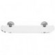 Assiette en verre cristalline ASTOR en vrac, sans bord vert 450 x 120 x 10 mm KEUCO