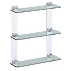Kit de montage argent anodisé / chromé KEUCO