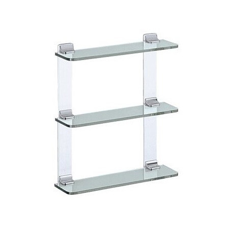 Kit de montage argent anodisé / chromé KEUCO