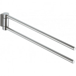 Porte serviette PLAN 2 bras -schwenkb 438mm vc