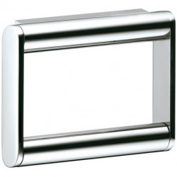 Support WC double EDITION ATELIER pour rouleau largeur 100/120 mm chromé KEUCO