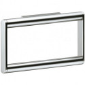 Anneau porte-serviettes PLAN aluminium anodisé argent KEUCO