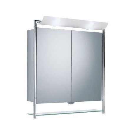 Etagère en verre EDITION 100 850 x 133 x 165 mm chromé KEUCO