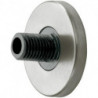 Fixation murale PLAN avec couvercle aluminium anodisé argent KEUCO