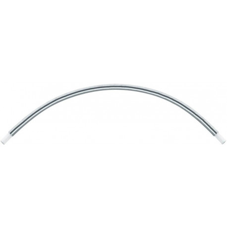 Coude 90 gr PLAN pour receveurs de douche quart de cercle chromé KEUCO