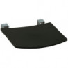 Siège rabattable siège PLAN 360 mm chromé / gris clair RAL 7035 KEUCO