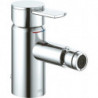 Mitigeur de bidet PLAN avec vidage 1 1/4 pouce chromé KEUCO
