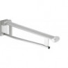 Vasque à bras articulé PLAN CARE, saillie 650 mm chromé / noir-gris KEUCO