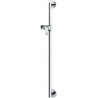 Barre de douche PLAN complète avec glissière de douche 1182 mm, aluminium anodisé argent / verch KEUCO