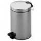 Poubelle finition chrome (inox poli) KEUCO