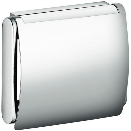 Porte papier toilette PLAN avec couvercle chromé