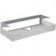 Meuble sous-vasque EDITION 300 1250 x 155 x 525 mm panneau tiroir blanc KEUCO