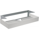 Meuble sous-vasque EDITION 300 1250 x 155 x 525 mm panneau tiroir blanc KEUCO