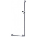 Poignée coudée 90Gr PLAN 565/1265 mm aluminium anodisé argent KEUCO