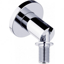 Fixation murale PLAN pour plafonds mansardés aluminium anodisé argent KEUCO