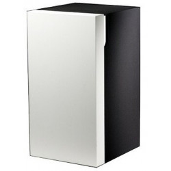 Élément bas EDITION 300 350 x 650 x 385 mm, rabattable à gauche, blanc alpin brillant / anthracite KEUCO