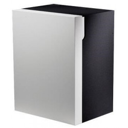 Élément bas EDITION 300 500 x 650 x 385 mm, charnières gauche anthracite / blanc alpin brillant KEUCO
