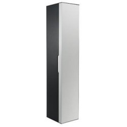 Armoire haute EDITION 300 350 x 1800 x 385 mm, butée à droite, blanc alpin brillant / sahara KEUCO