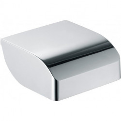 Porte papier toilette ELEGANCE avec couvercle chromé