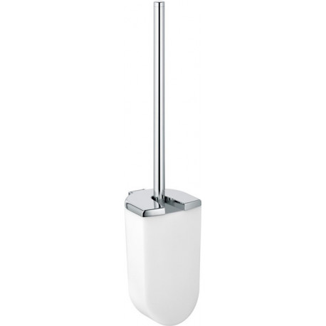 Ensemble de brosse de toilette ELEGANCE avec couvercle métal