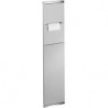 Module WC 1 PLAN INTEGRAL 176 x 775 x 143 mm chromé / aluminium, gauche KEUCO