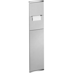 Module WC 1 PLAN INTEGRAL 176 x 775 x 143 mm chromé / blanc, droite KEUCO