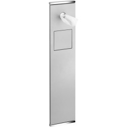 Module WC 2 PLAN INTEGRAL 176 x 775 x 143 mm chromé / aluminium, gauche KEUCO
