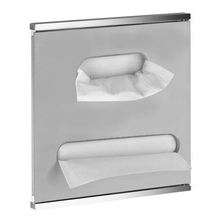 Module lavabo 3 PLAN INTEGRAL 326 x 325 x 143 mm chromé / aluminium, KEUCO à droite