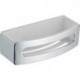 Panier de douche ELEGANCE insert en plastique en 2 parties, chromé blanc KEUCO