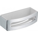 Panier de douche ELEGANCE insert en plastique en 2 parties, chromé blanc KEUCO