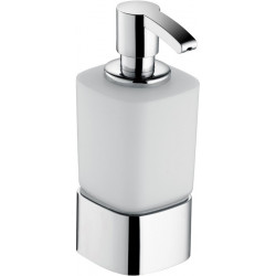Bomba ELEGANCE para jabón en espuma, aluminio suelto, anodizado plateado / cromado KEUCO