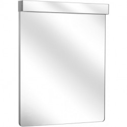 Miroir lumineux ELEGANCE 700 x 820 x 66 mm, source lumineuse blanc / blanc KEUCO