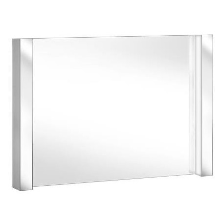 Miroir lumineux ELEGANCE 950 x 635 x 66 mm, source lumineuse blanc / blanc KEUCO